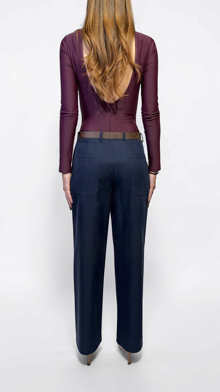 TENSIONE IN - PANTALONE DRITTO CON TASCONI