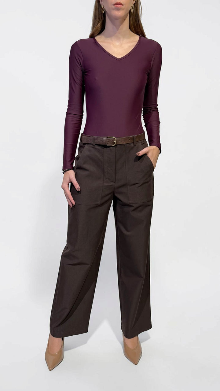 TENSIONE IN - PANTALONE DRITTO CON TASCONI