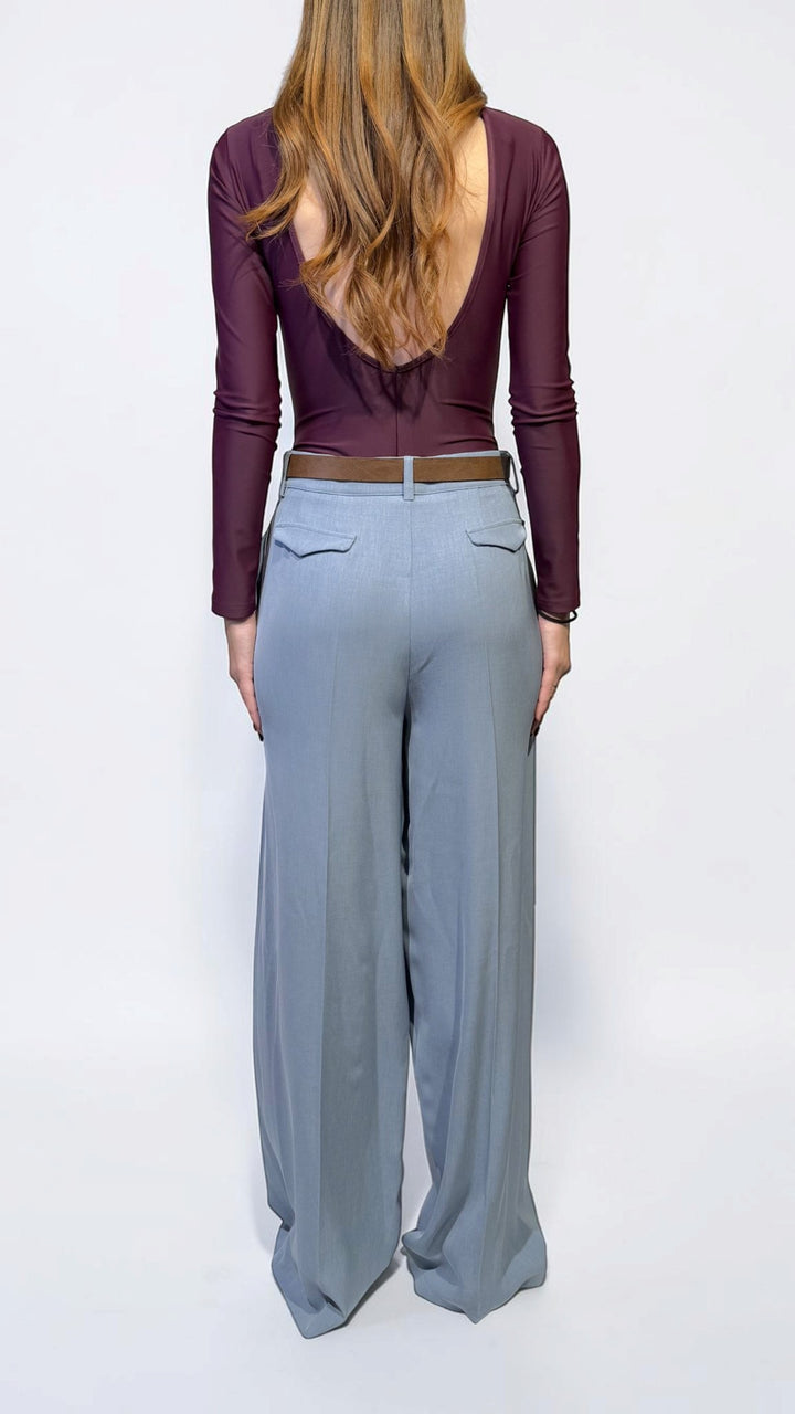 TENSIONE IN - PANTALONE FLUIDO CON PINCES