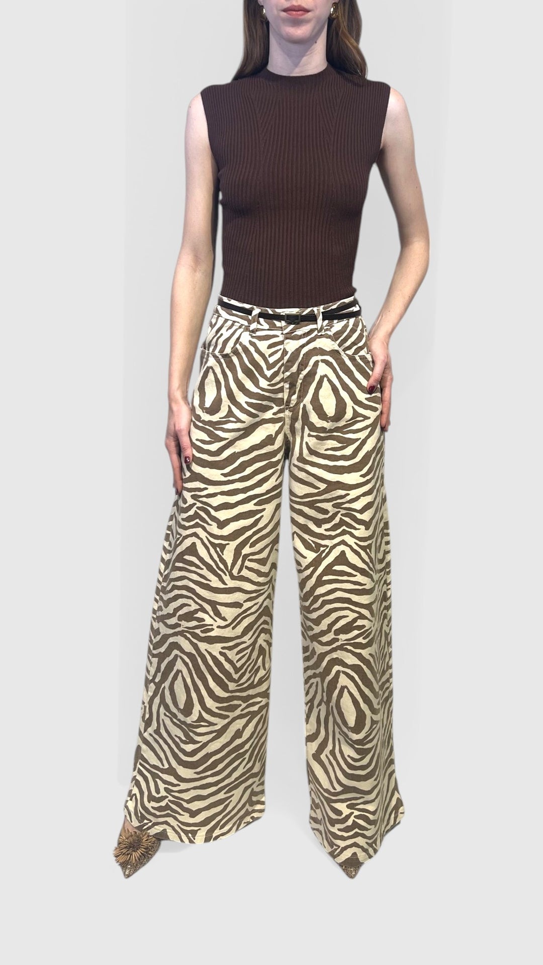 Pants Pantaloni Zebrati Calzedonia Zebra Print Pantaloni Zebrati