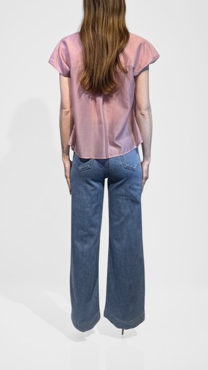 L'ARMADIO DI LULÙ - BLUSA COLLO COREANA