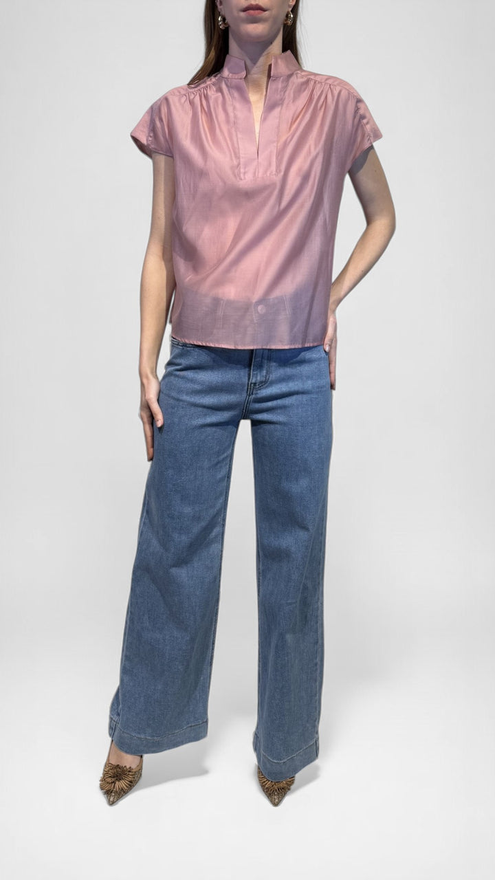 L'ARMADIO DI LULÙ - BLUSA COLLO COREANA