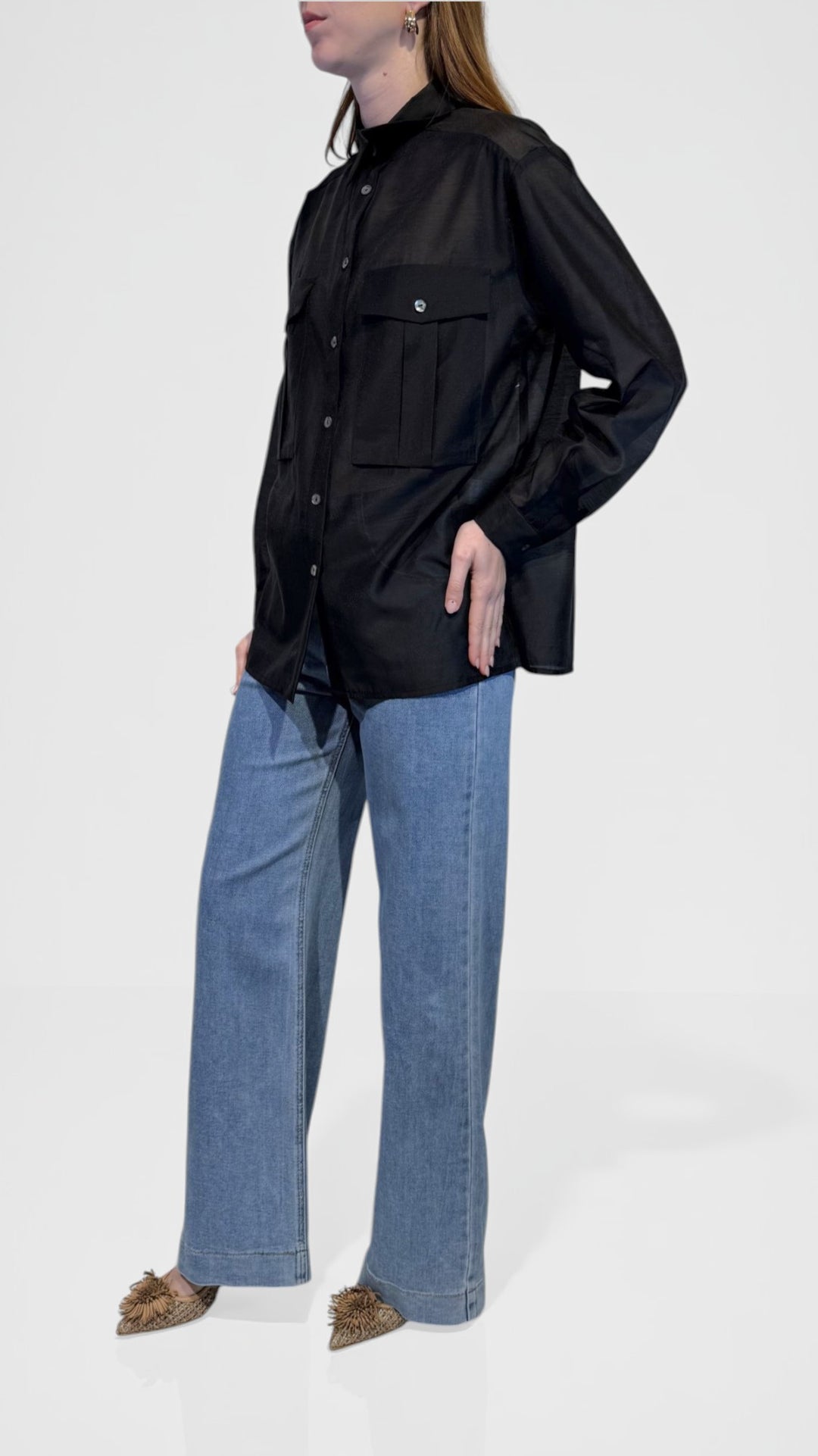 L'ARMADIO DI LULÙ - CAMICIA IN ORAGANZA
