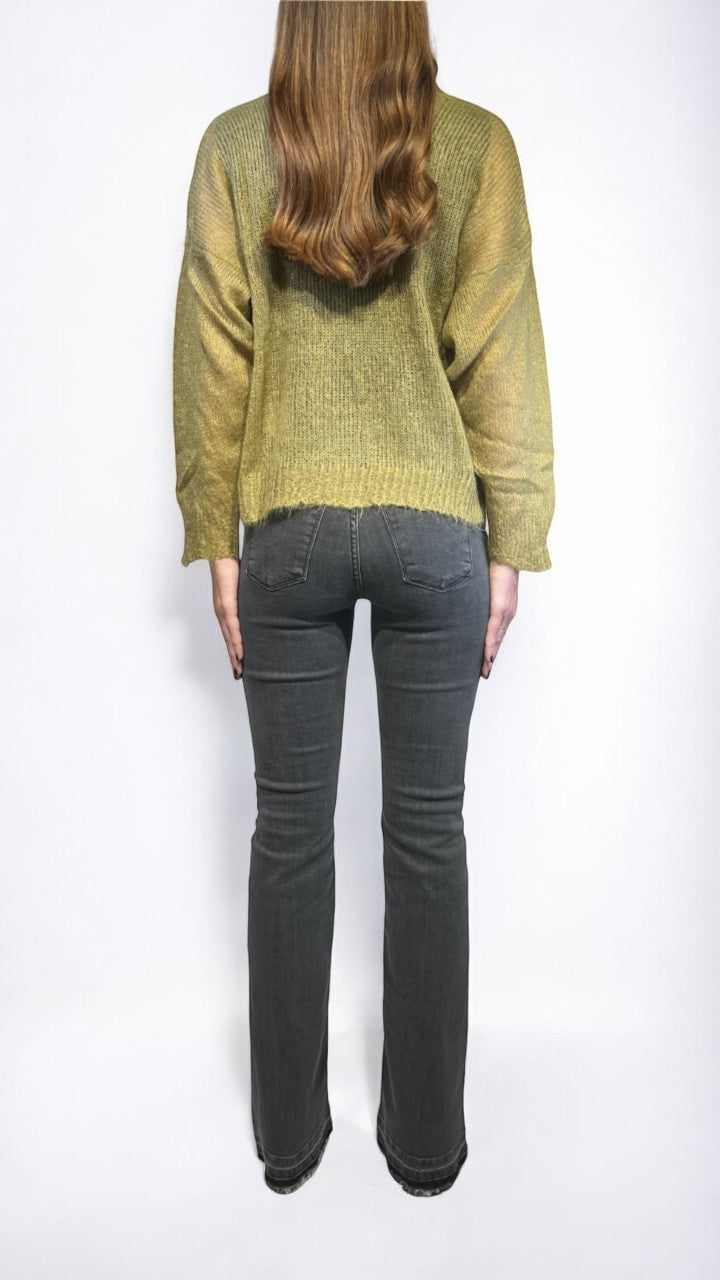 L'ARMADIO DI LULÙ -  PULLOVER GIROCOLLO MOHAIR