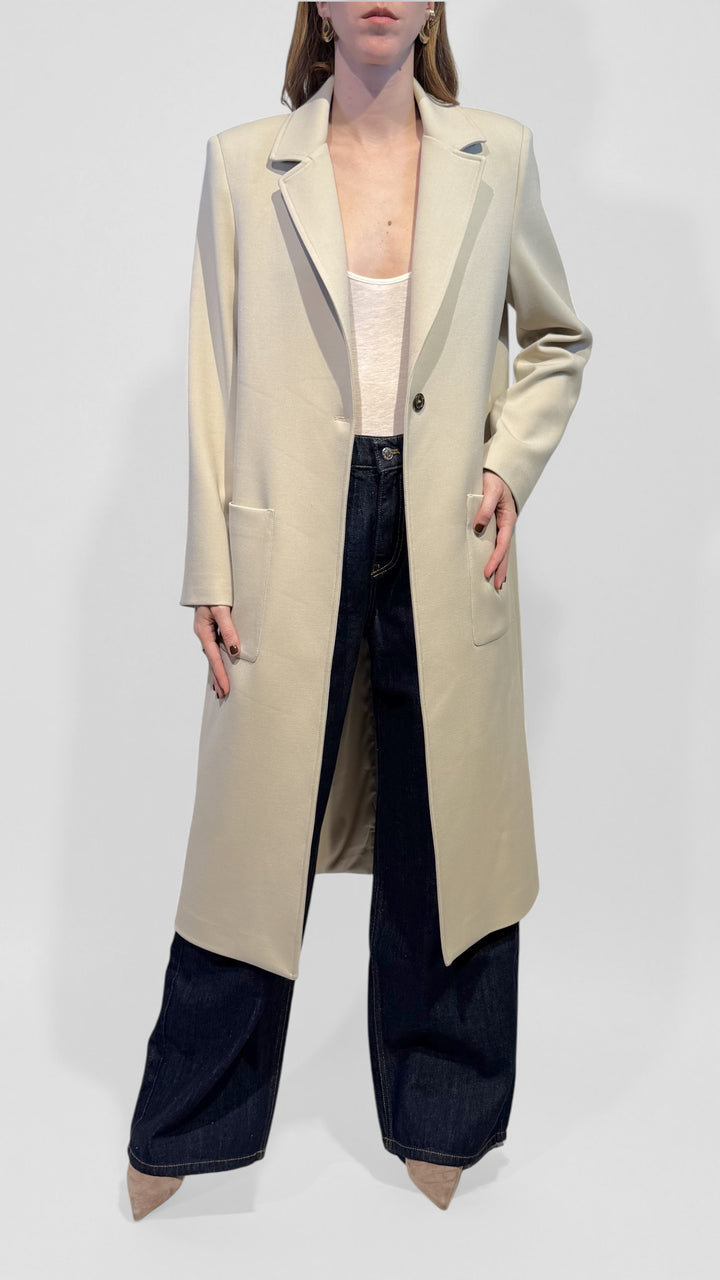 L'ARMADIO DI LULÙ - CAPPOTTO LUNGO CON BOTTONI DIETRO