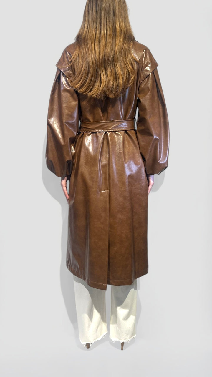 MOTEL - TRENCH MIDI IN ECOPELLE