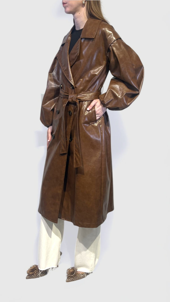 MOTEL - TRENCH MIDI IN ECOPELLE