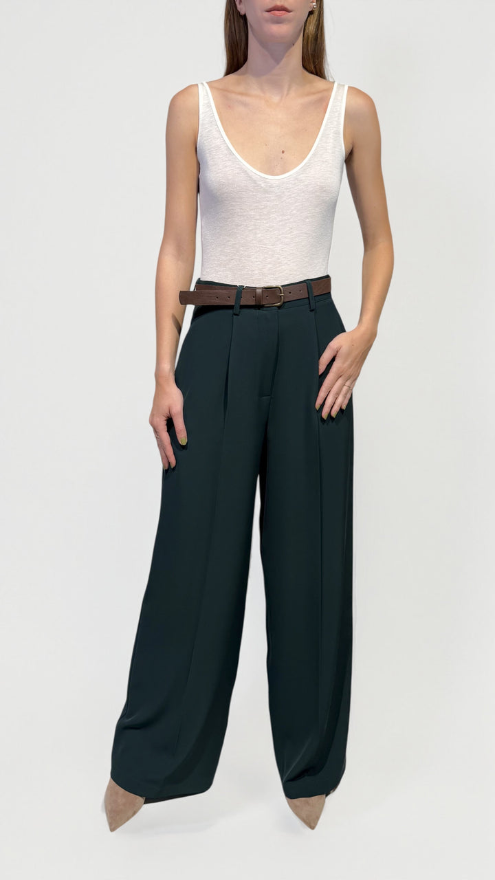 MOTEL -  PANTALONE CON PINCES FLUIDO