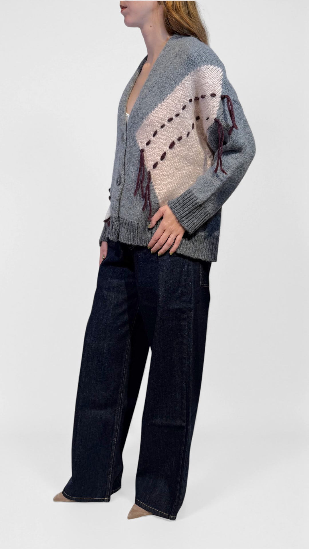 MOTEL -  MAXI CARDIGAN