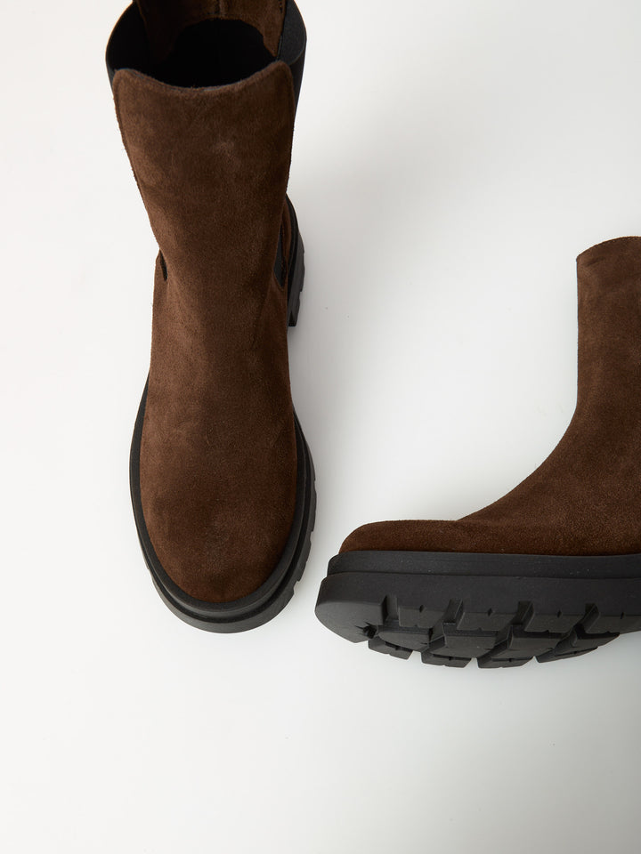 OVYÈ - CHELSEA BOOT IN CAMOSCIO SOFIA