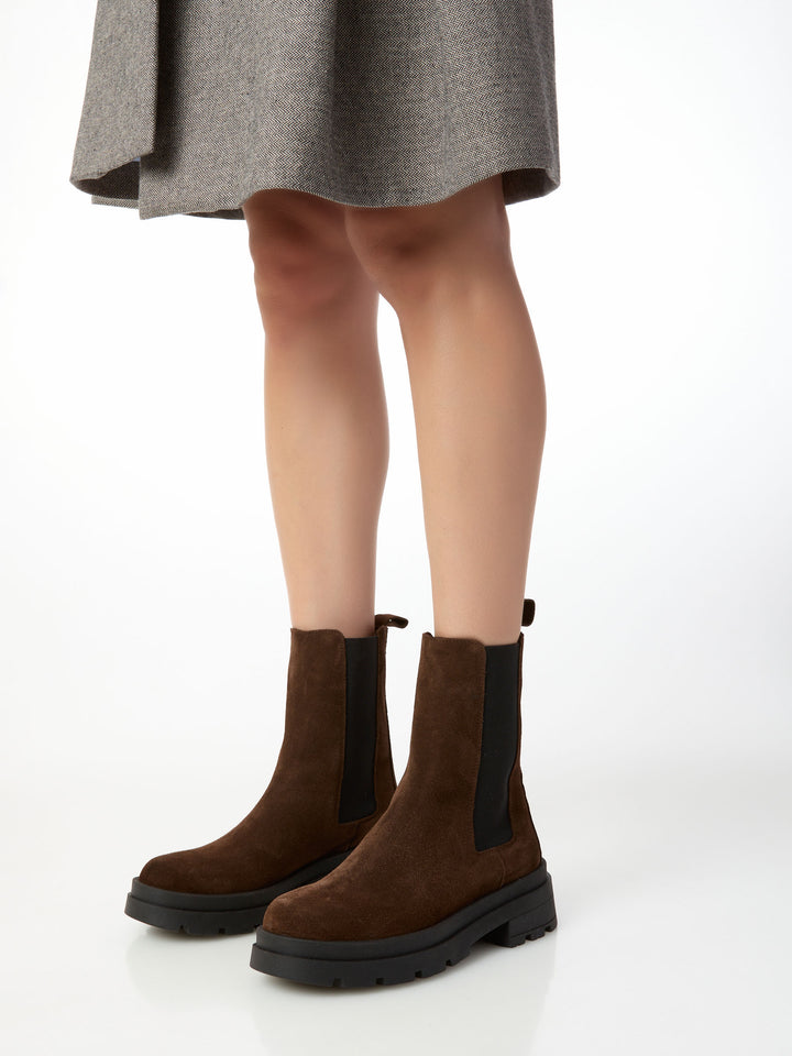 OVYÈ - CHELSEA BOOT IN CAMOSCIO SOFIA