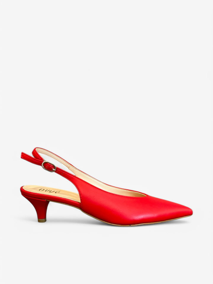 OVYÈ - SLINGBACK IN PELLE