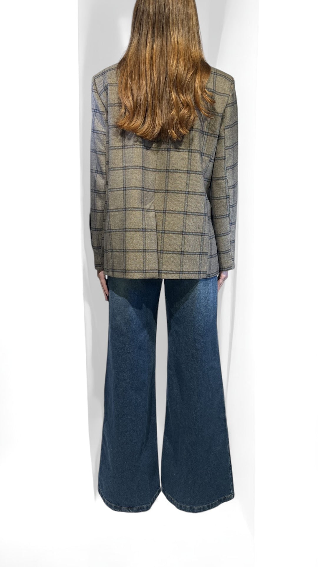 TENSIONE IN - GIACCA DOPPIOPETTO TARTAN