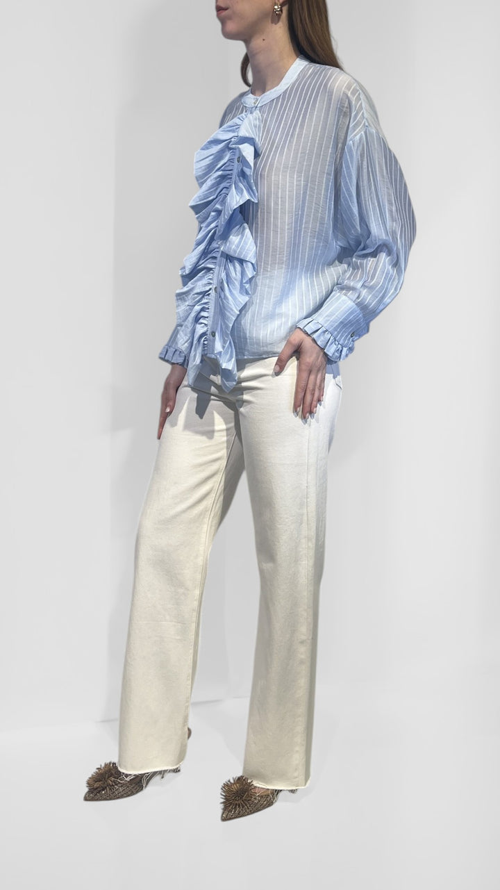 TENSIONE IN - CAMICIA CON ROUCHES
