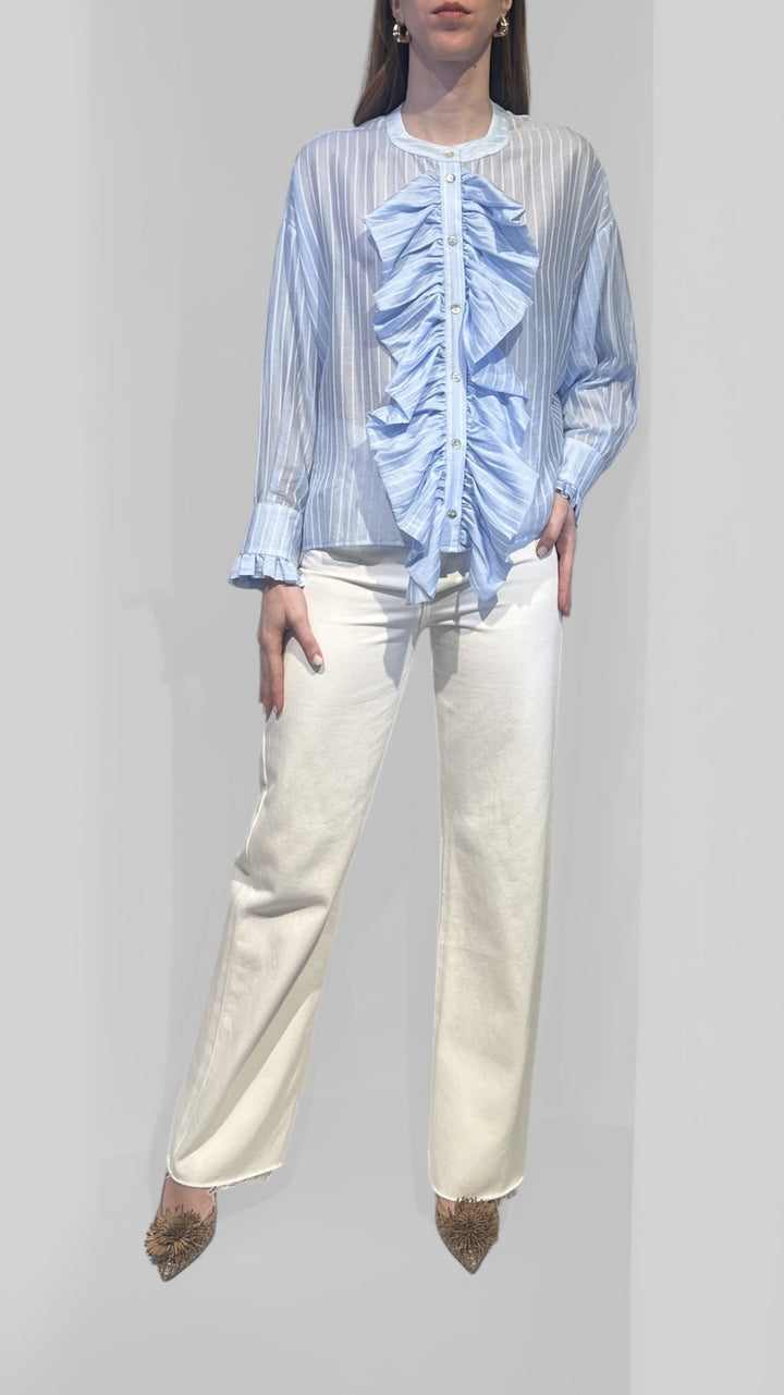 TENSIONE IN - CAMICIA CON ROUCHES