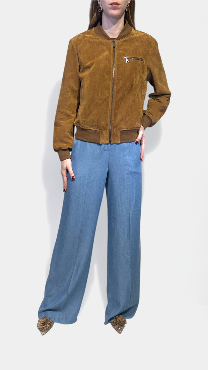 TENSIONE IN - BOMBER IN PELLE