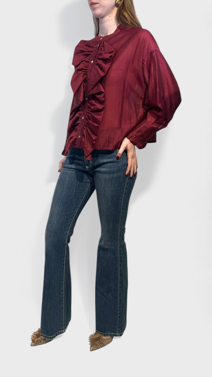 TENSIONE IN - CAMICIA CON ROUCHES