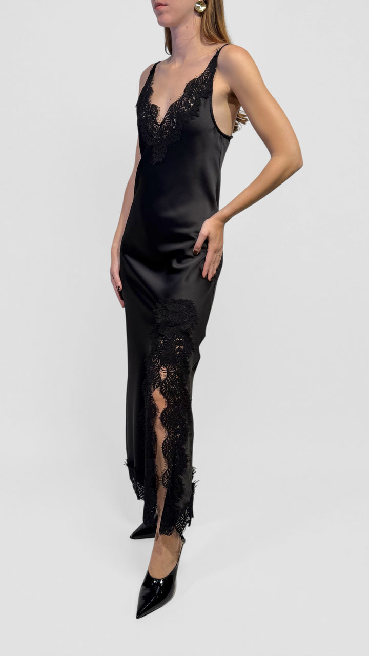 TENSIONE IN -  ABITO SOTTOVESTE CON PIZZO