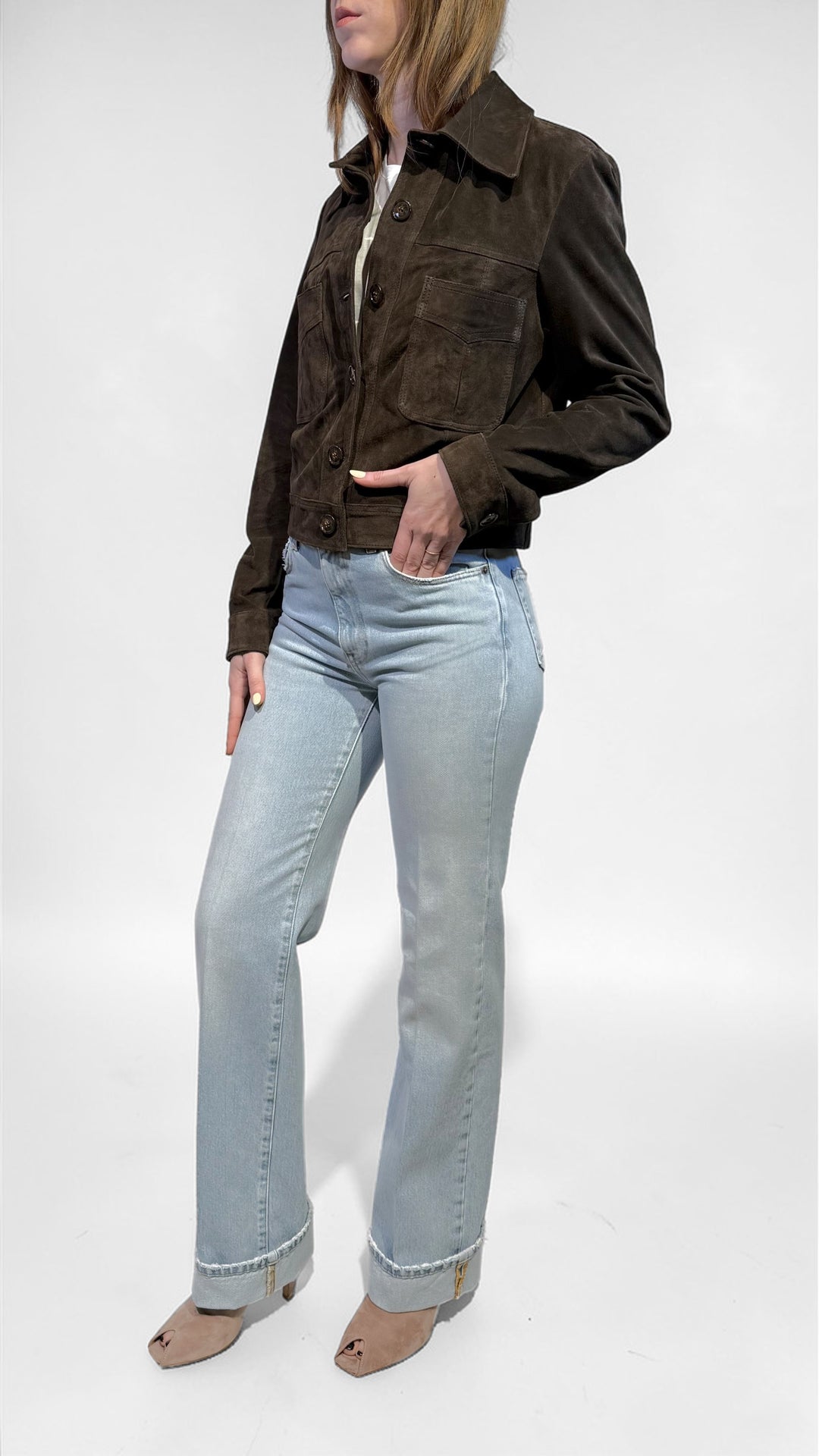 TENSIONE IN - GIACCA IN VERA PELLE