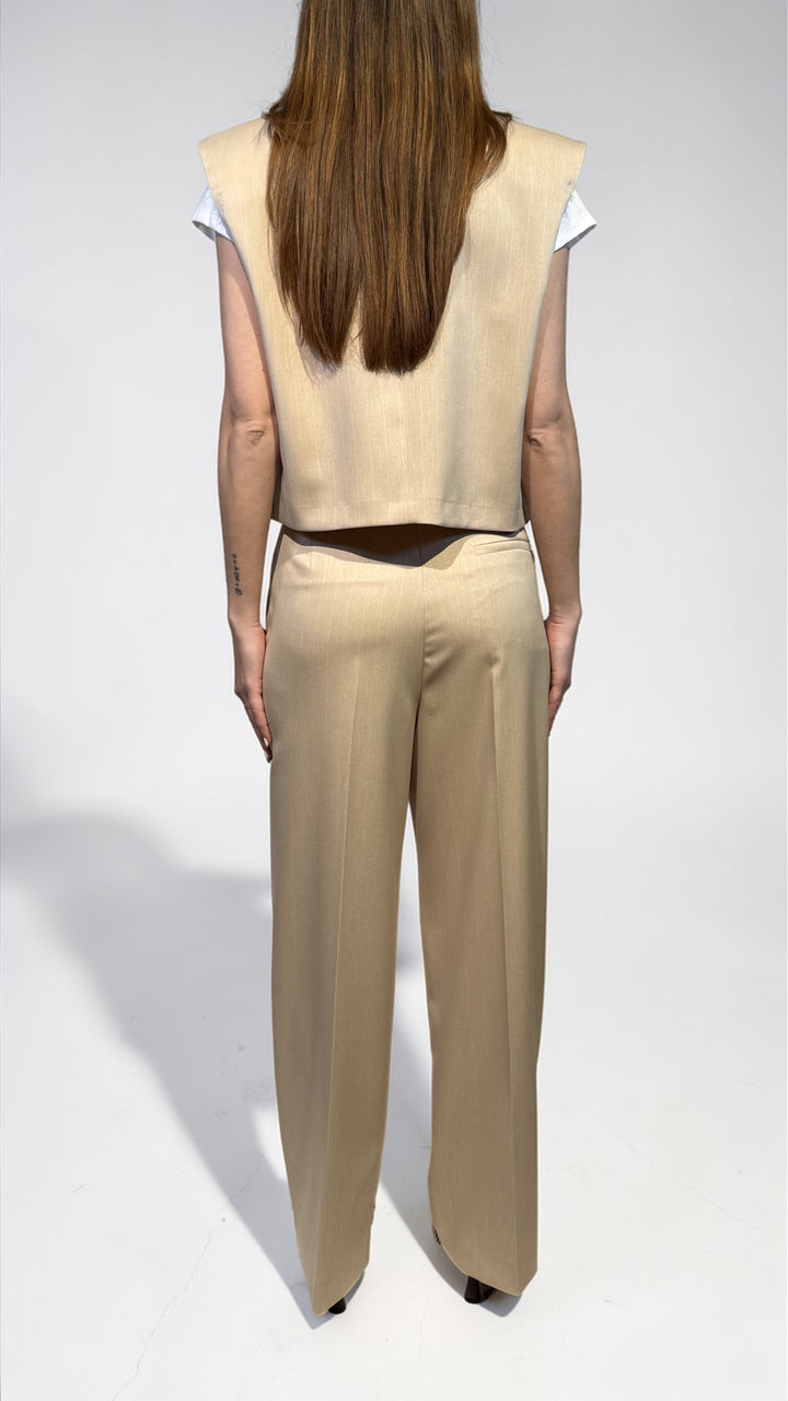 VICOLO - COMPLETO GILET OVER