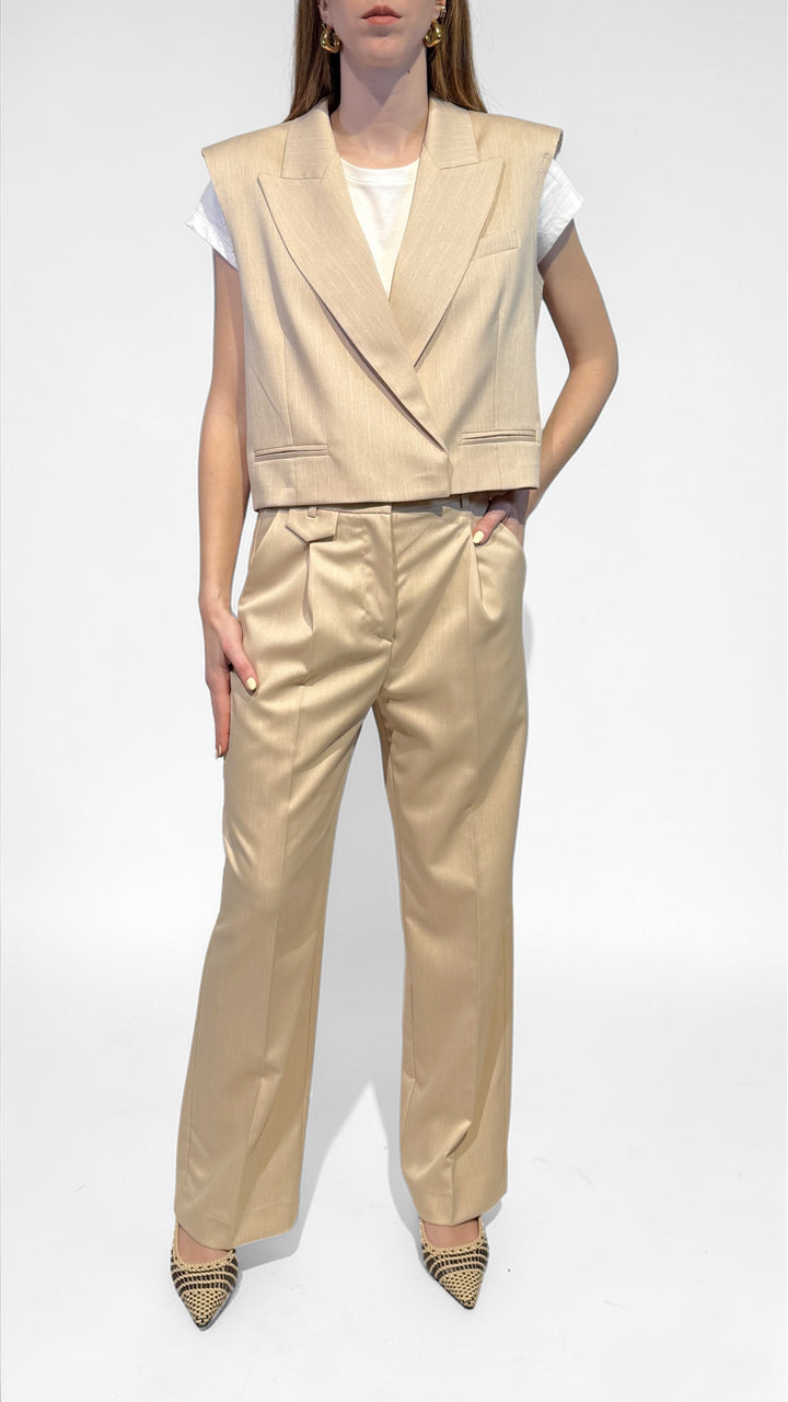 VICOLO - COMPLETO GILET OVER
