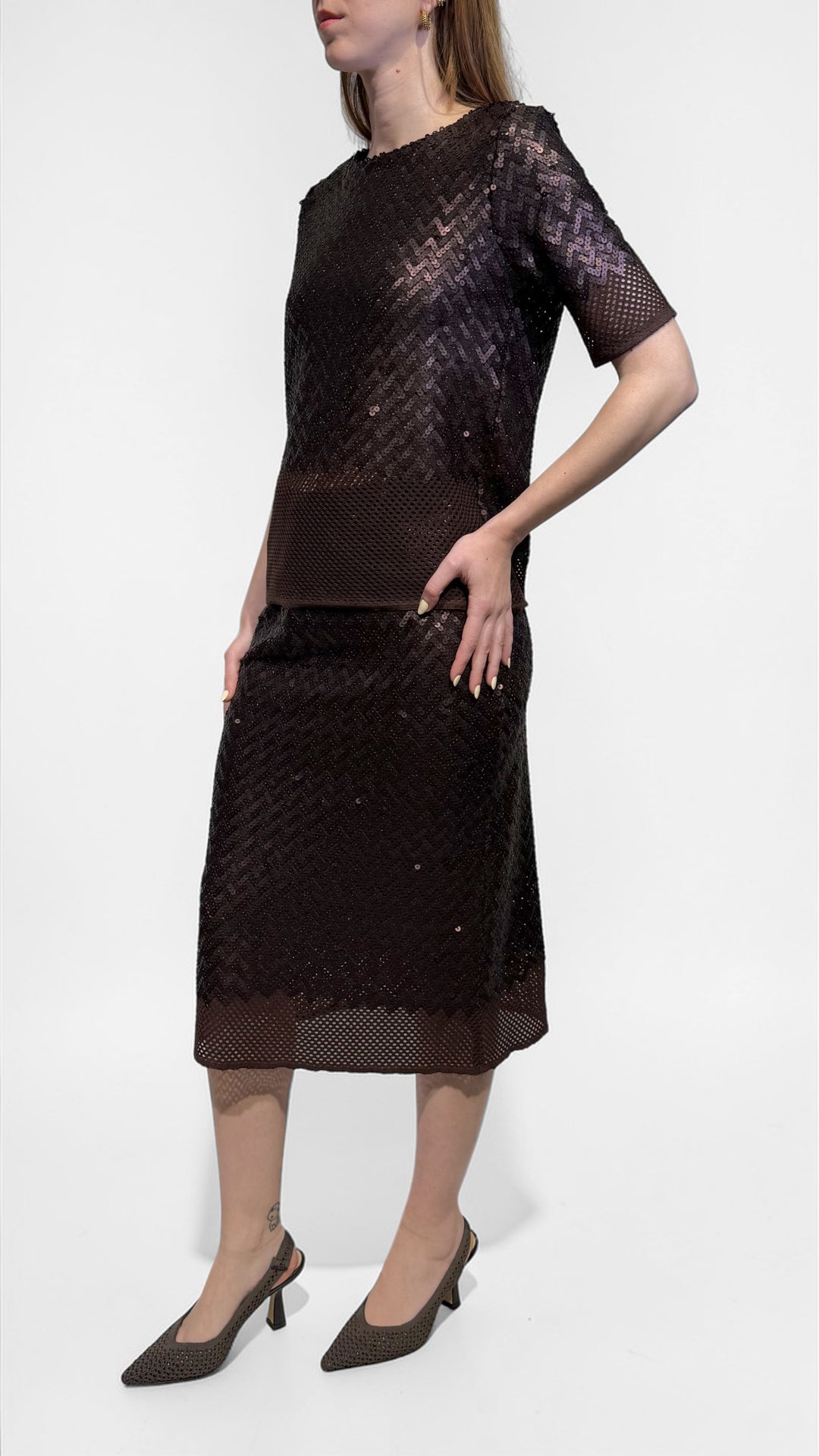 TENSIONE IN - COMPLETO IN PAILLETTES