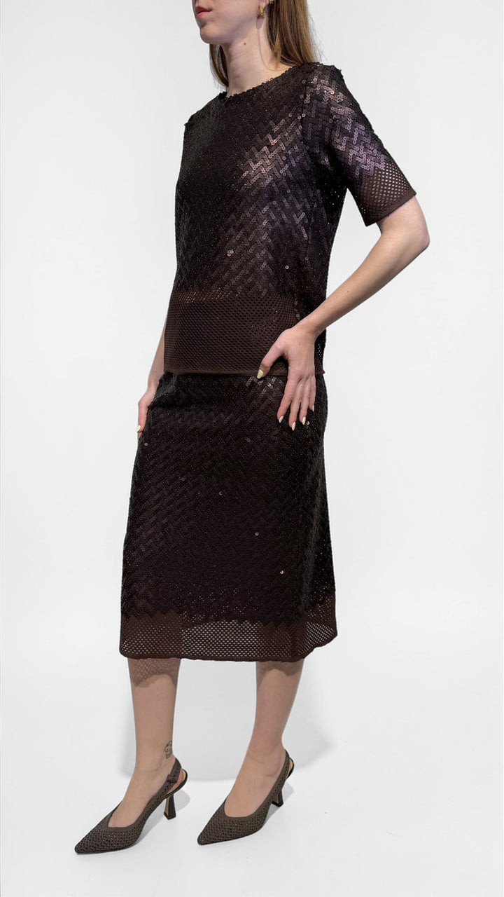 TENSIONE IN - COMPLETO IN PAILLETTES