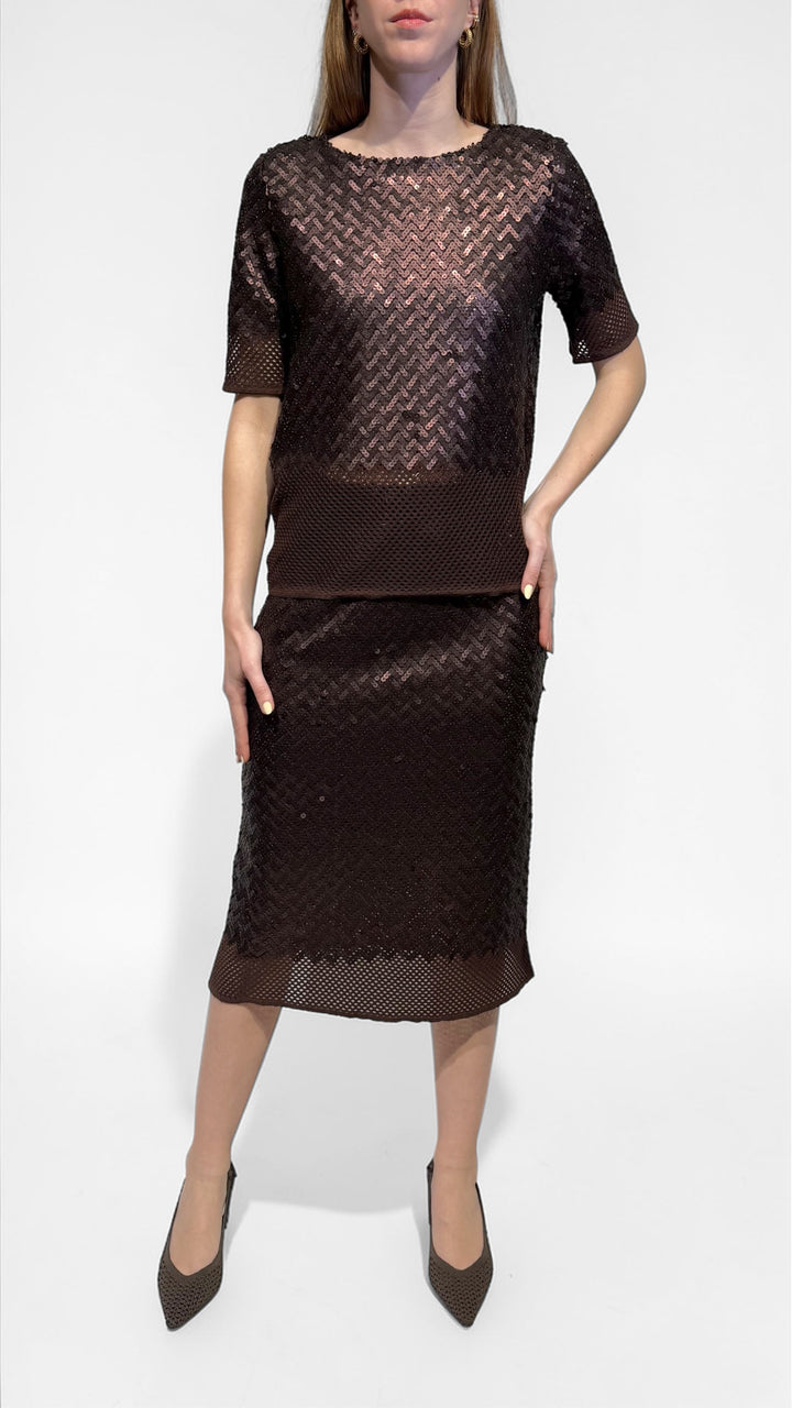 TENSIONE IN - COMPLETO IN PAILLETTES