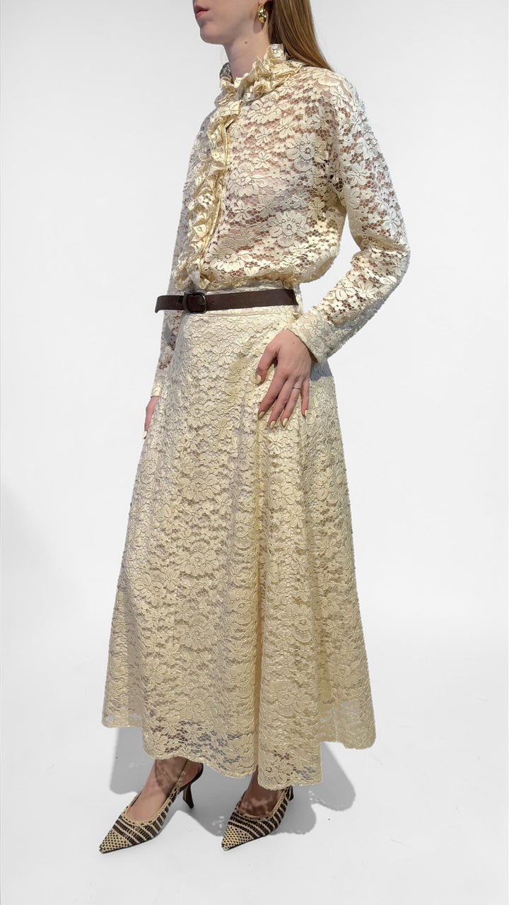 TENSIONE IN - COMPLETO PIZZO MACRAME'