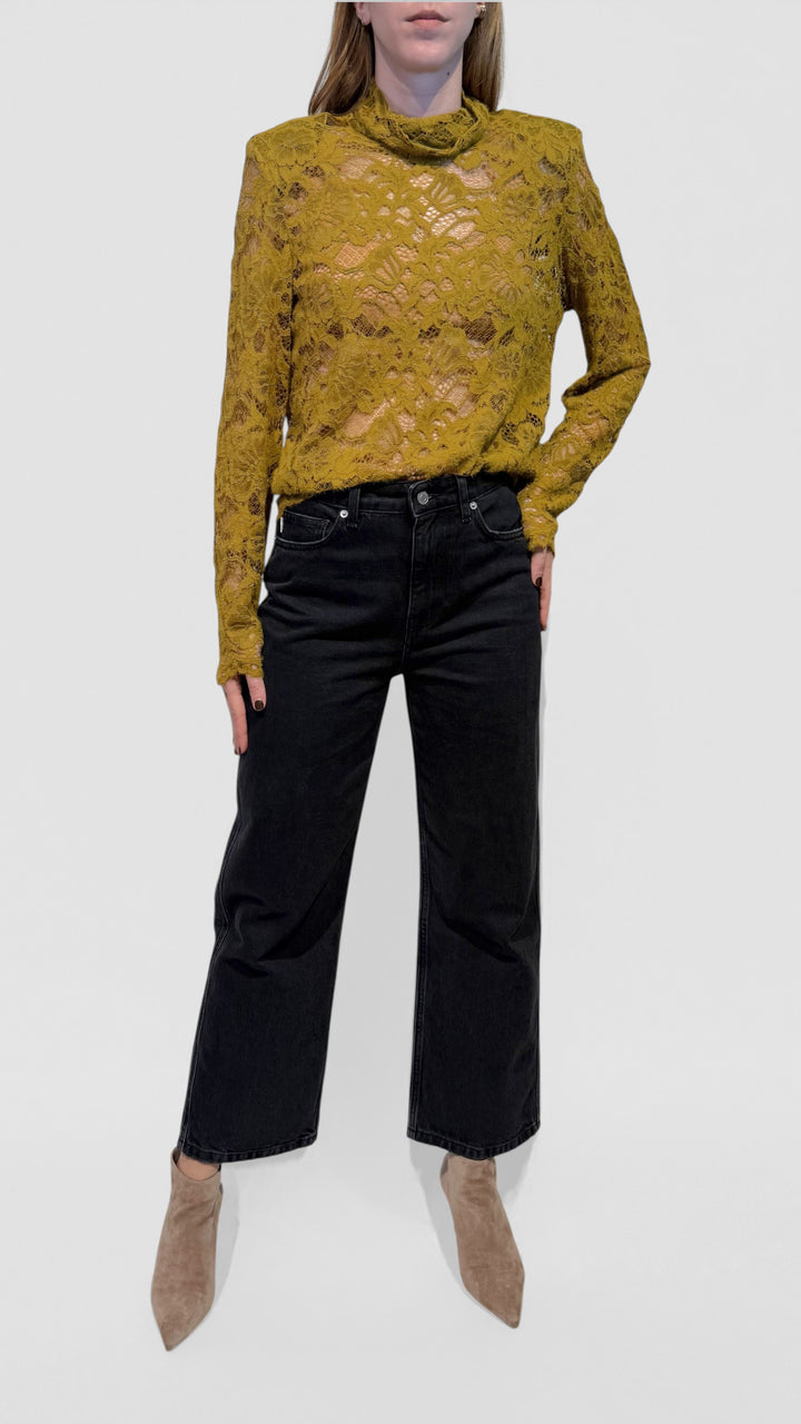 TENSIONE IN - CASACCA COLLO ALTO IN PIZZO AGUGLIATO