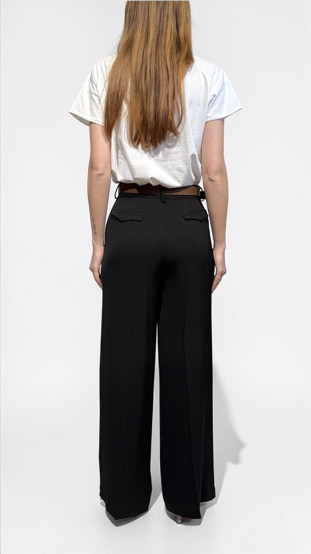 TENSIONE IN - PANTALONI PINCES FLUIDO