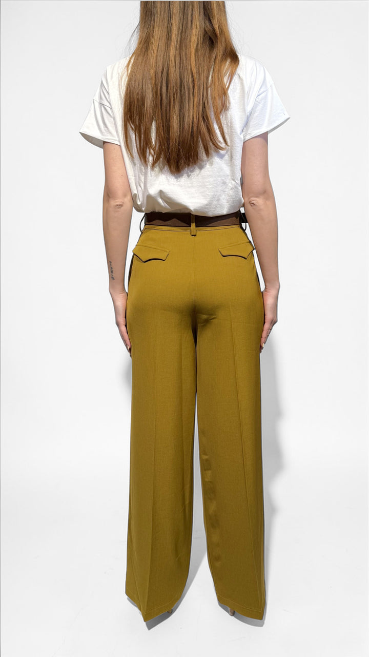TENSIONE IN - PANTALONI PINCES FLUIDO