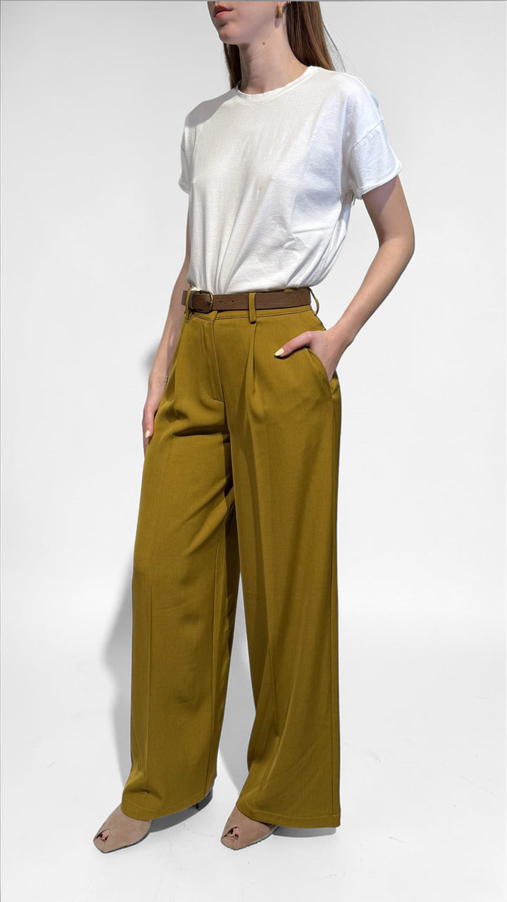TENSIONE IN - PANTALONI PINCES FLUIDO