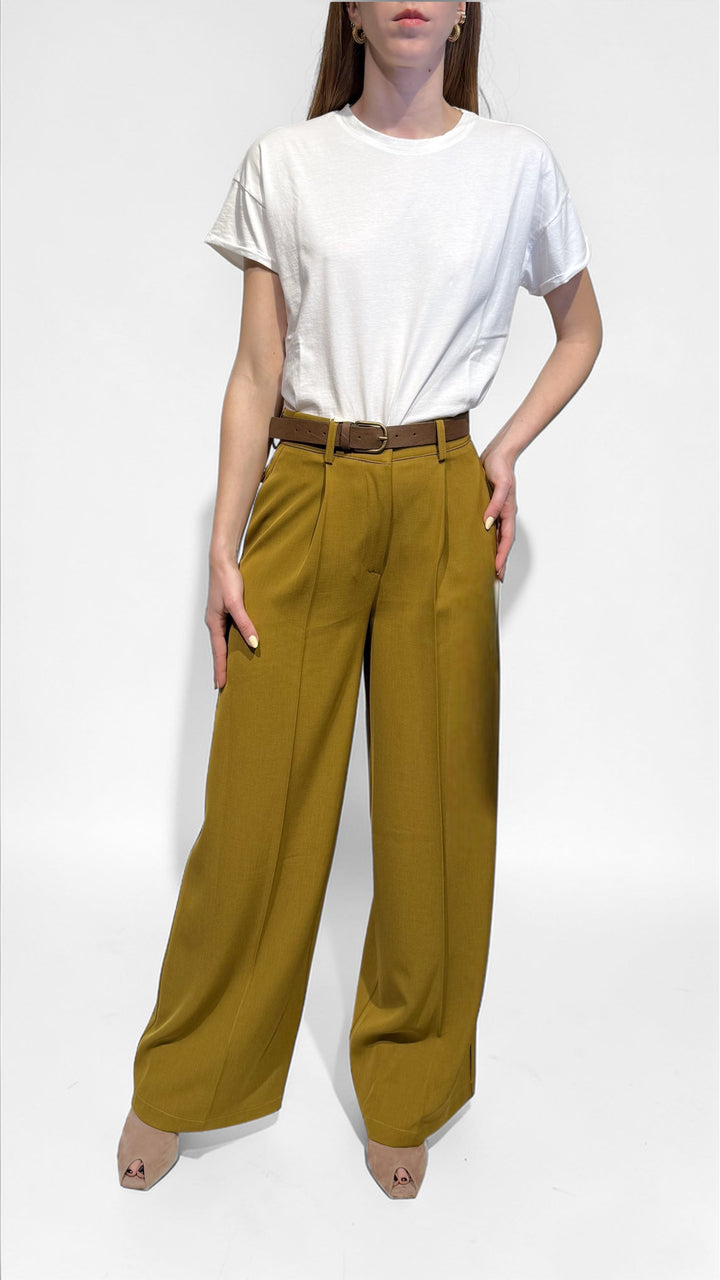 TENSIONE IN - PANTALONI PINCES FLUIDO