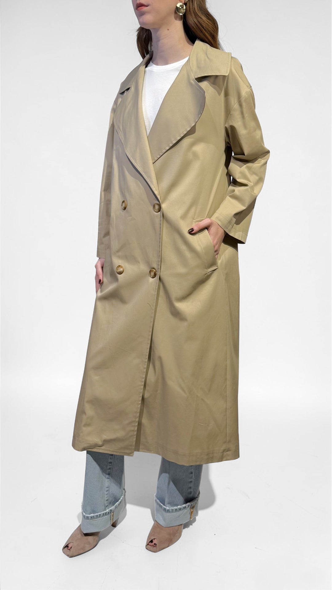 TENSIONE IN - TRENCH IN COTONE