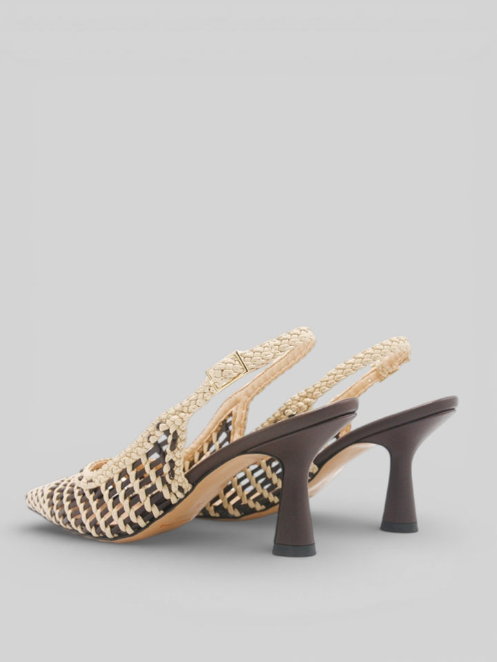 OVYÈ - SLINGBACK INTRECCIATA