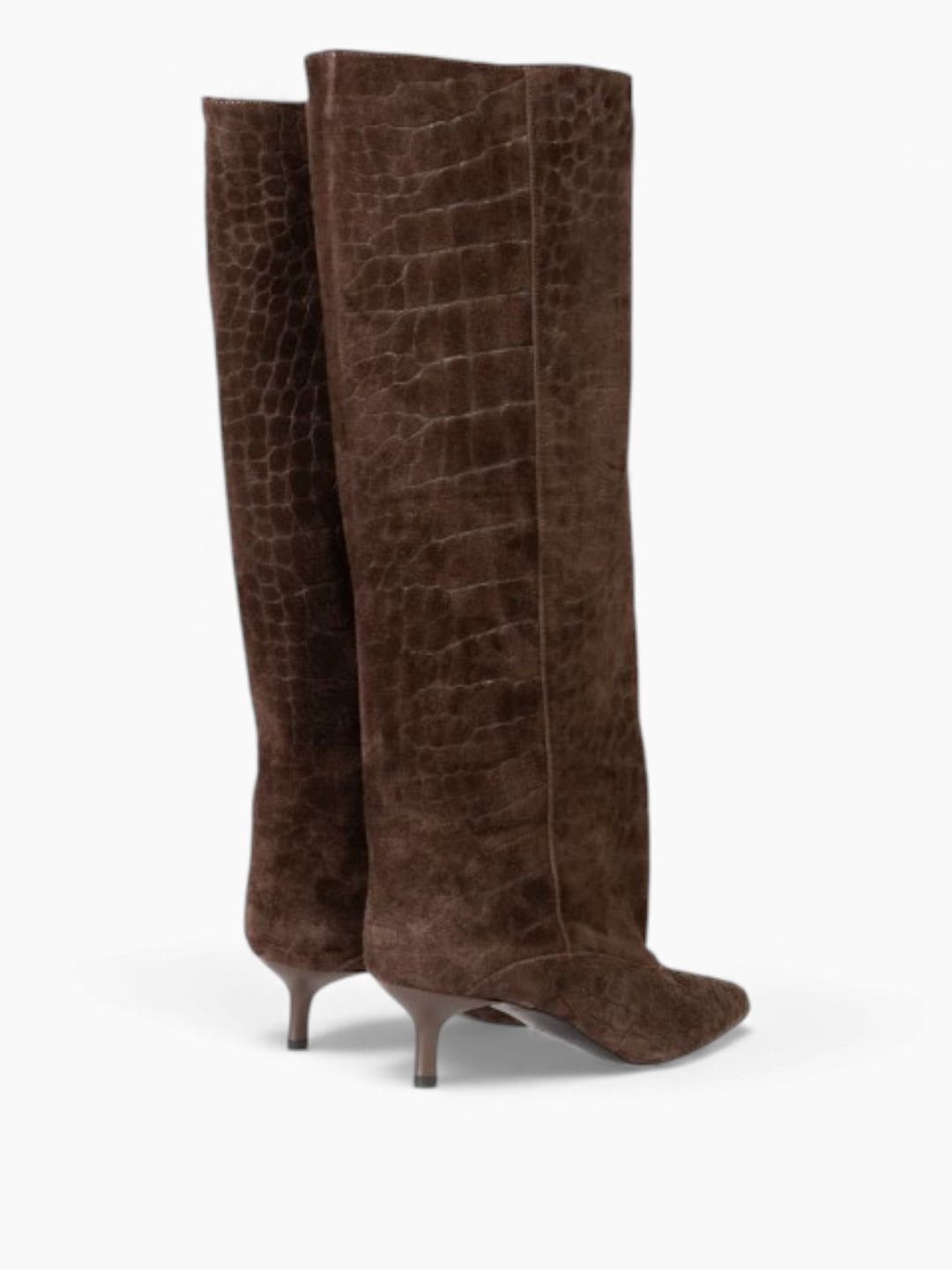 OVYÈ - STIVALE IN CAMOSCIO COCCO