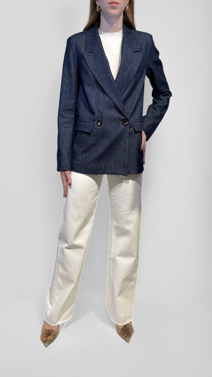 VICOLO - BLAZER  DOPPIOPETTO IN DENIM