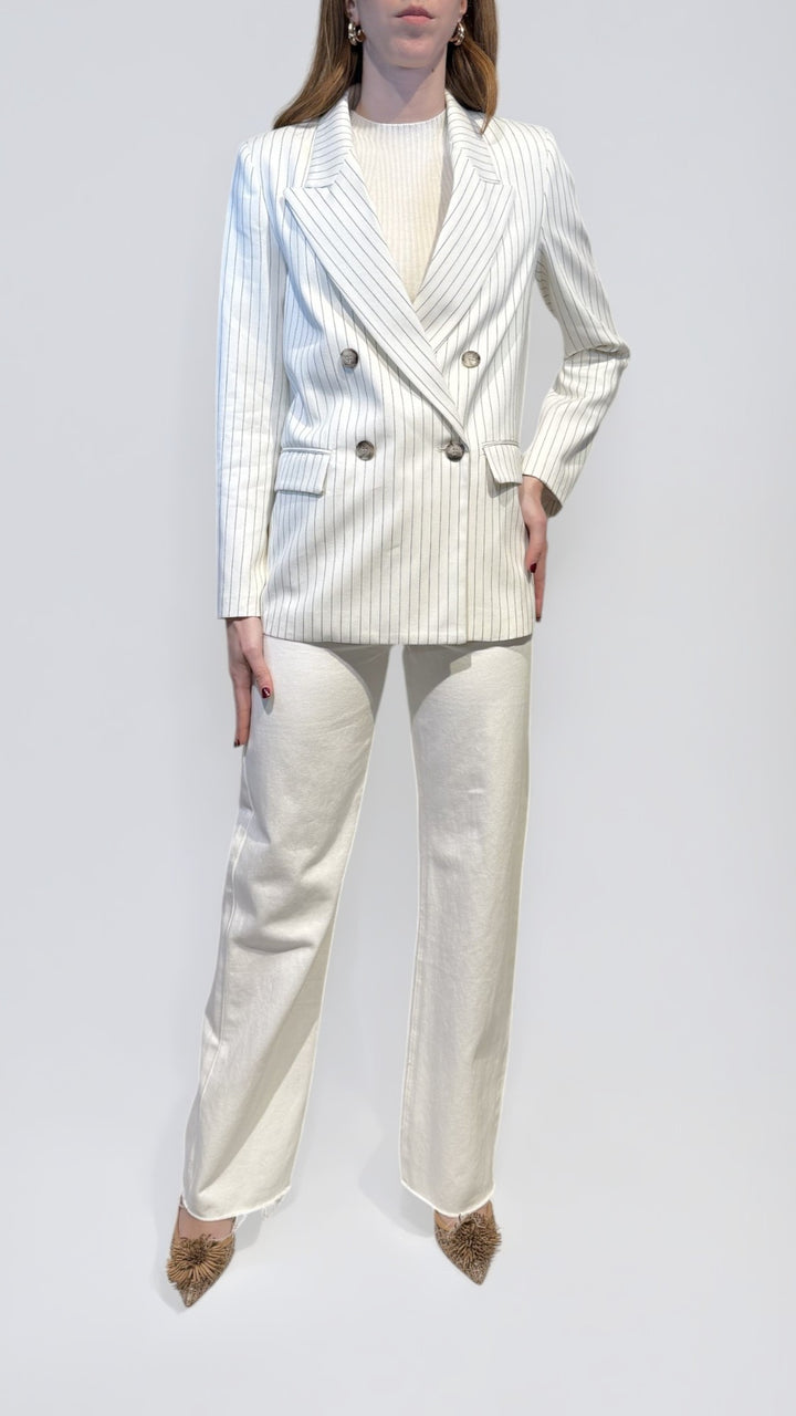 VICOLO - BLAZER  DOPPIOPETTO GESSATO