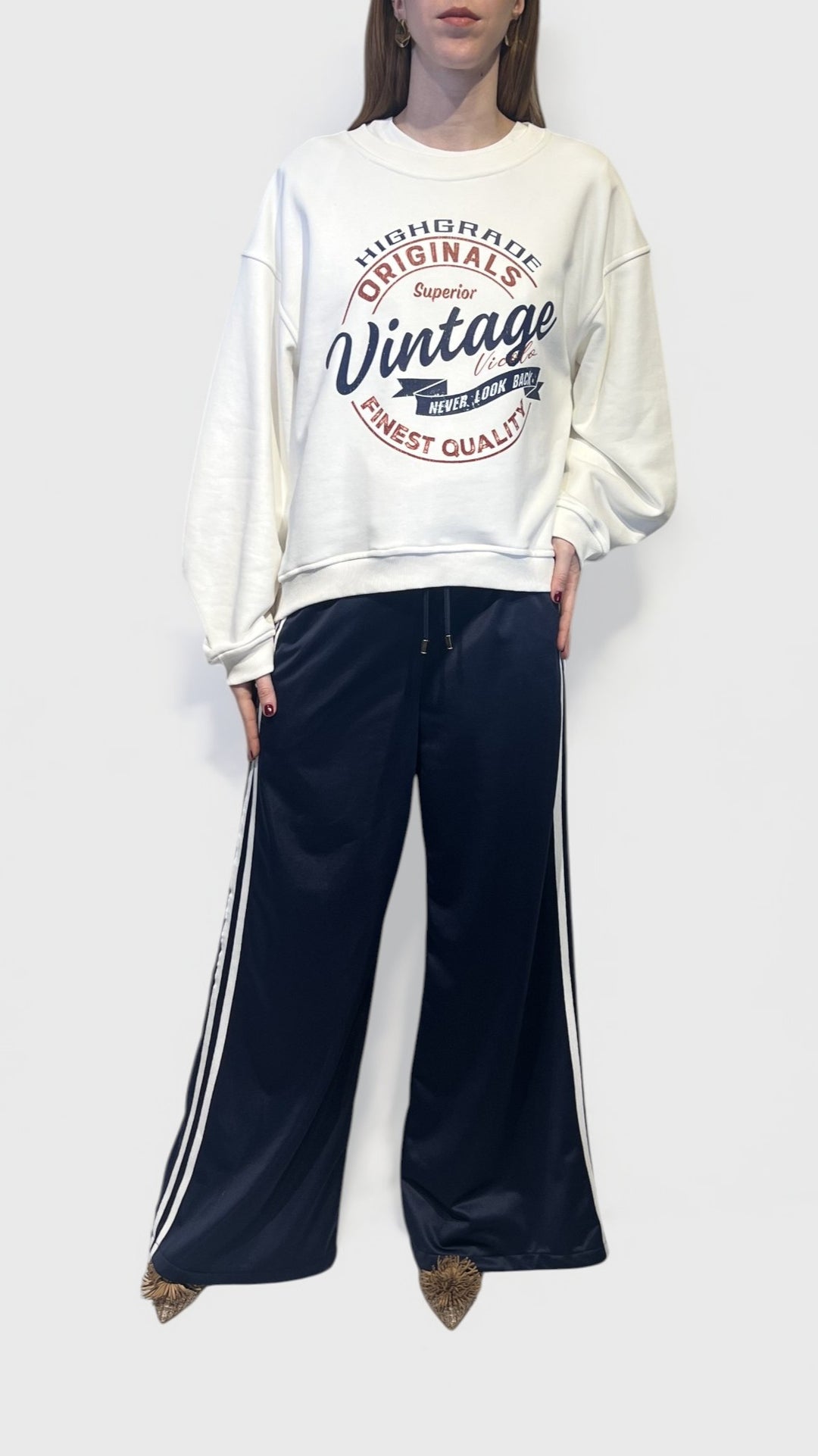 Vicolo Felpa Vicolo Tuta Shop Online Vicolo Abbigliamento Tute