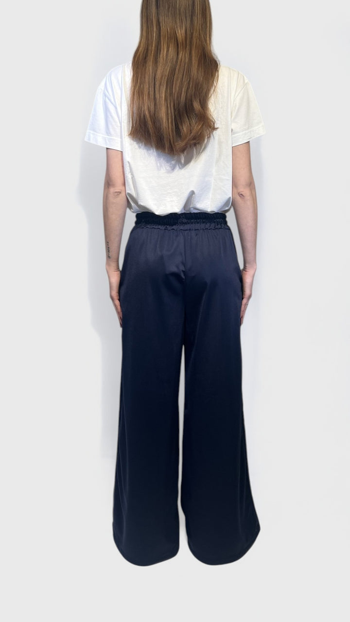 VICOLO - PANTALONE ACETATO CON COULISSE