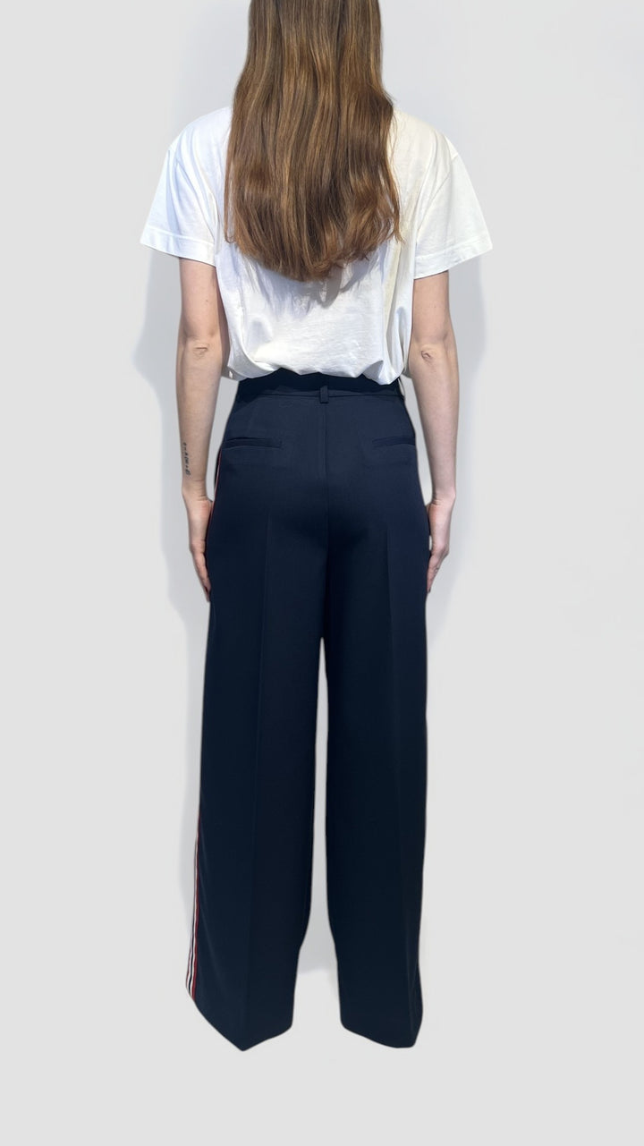 VICOLO - PANTALONE PALAZZO CON PINCES