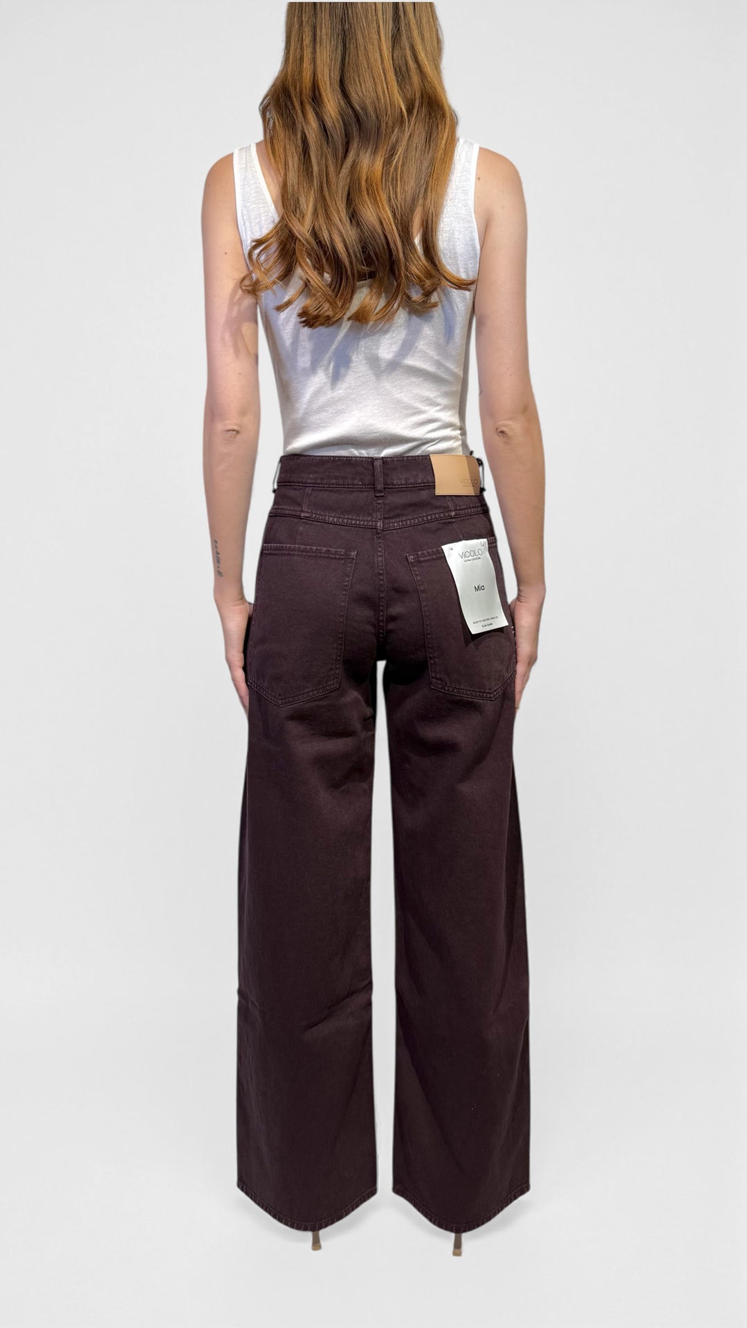 VICOLO -  DENIM PALAZZO