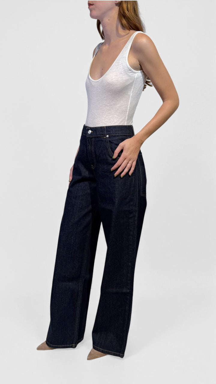 VICOLO -  DENIM PALAZZO