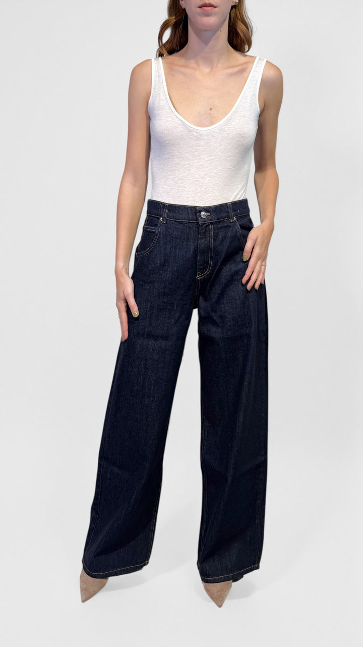 VICOLO -  DENIM PALAZZO