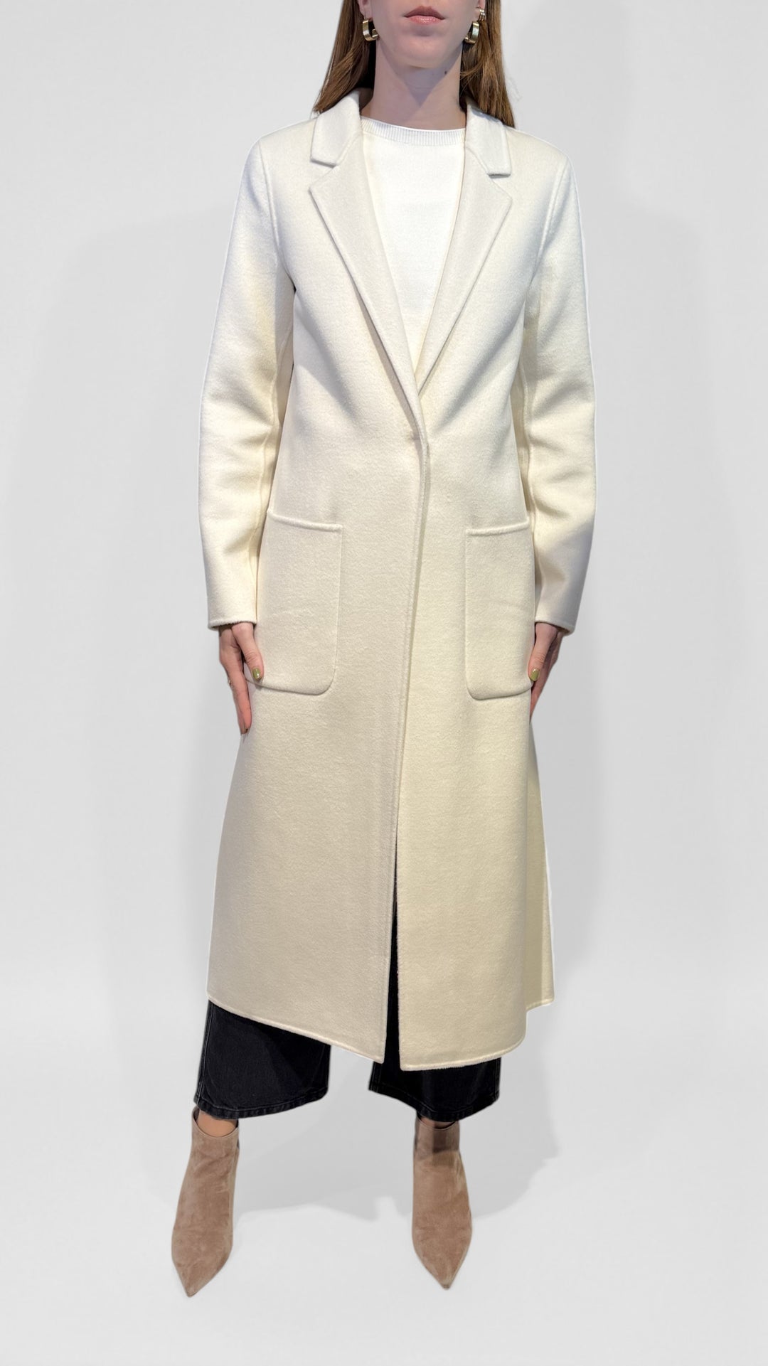 VICOLO -  CAPPOTTO LUNGO MONOPETTO