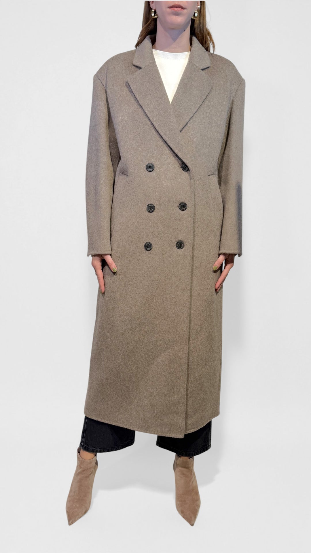 VICOLO -  CAPPOTTO DOPPIOPETTO OVER