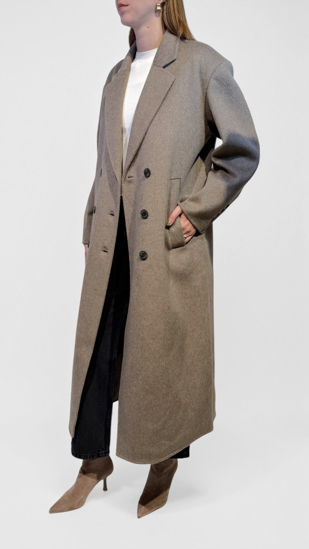 VICOLO -  CAPPOTTO DOPPIOPETTO OVER