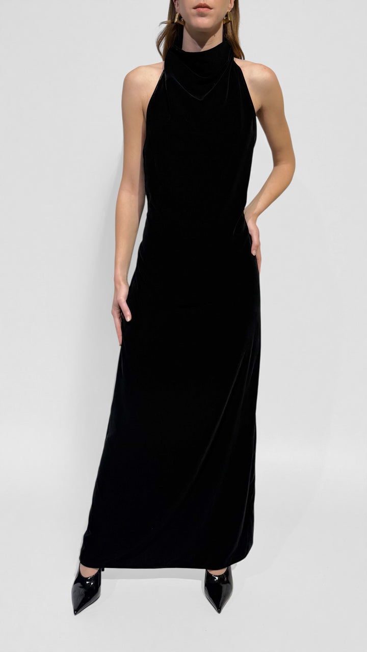 VICOLO -  ABITO  LUNGO SCOLLO HALTER