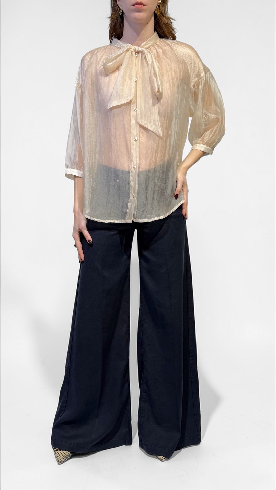 TENSIONE IN - CAMICIA FIOCCO
